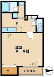 ＶＲＤ南大沢の物件間取画像